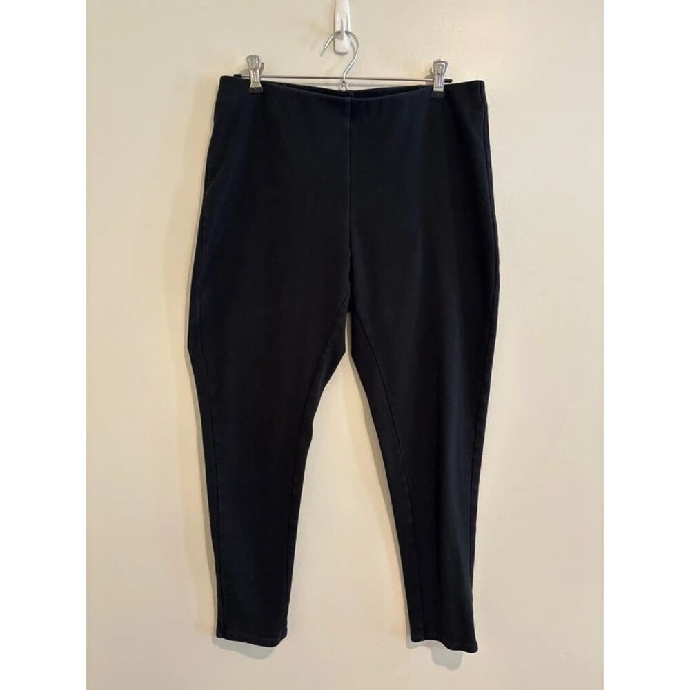J Jill Purejill Black Leggings Skinny Ankle Pants